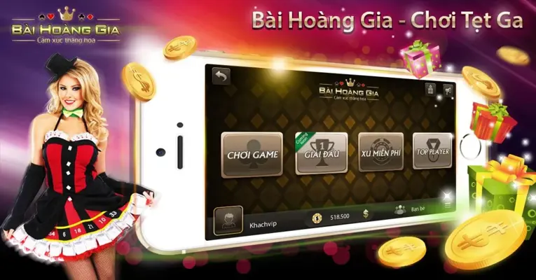 Bài Hoàng Gia android App screenshot 0